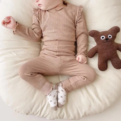 Spring Winter Children Pajamas Kids Underwear Baby Girls Clothes Set Sleepwear For Girls Kids Pajamas Toddler Baby Outfits