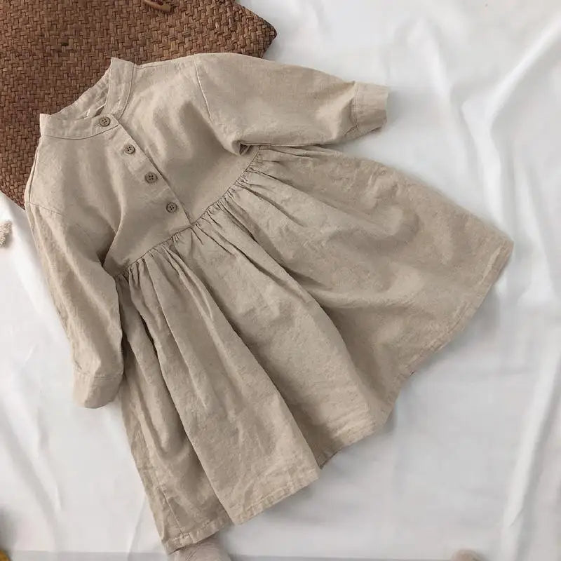 2023 new New Spring summer baby children kids girl casual cotton dresses     Children's clothes