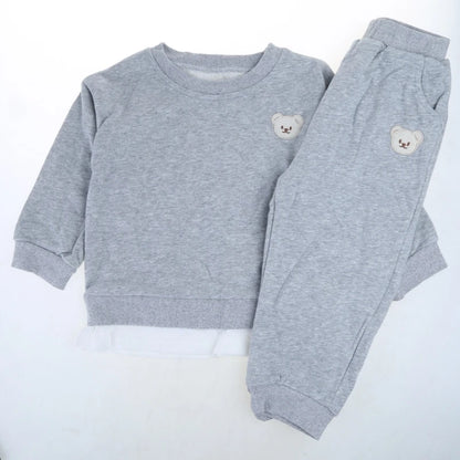 Baby Clothes Set 2pcs Autumn Long Sleeve Clothes Outfits Toddler Sportswear Suit Fashion Kids Casual Tops Trouser Girl