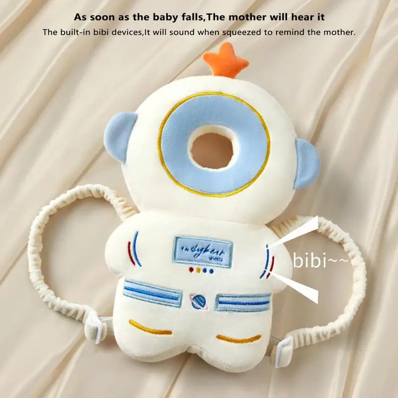 Baby Head Protector Safety Pad Cushion Cartoon Anti Fall Back Pillow Headrest Newborn Infant Toddler Baby Protection Backpack