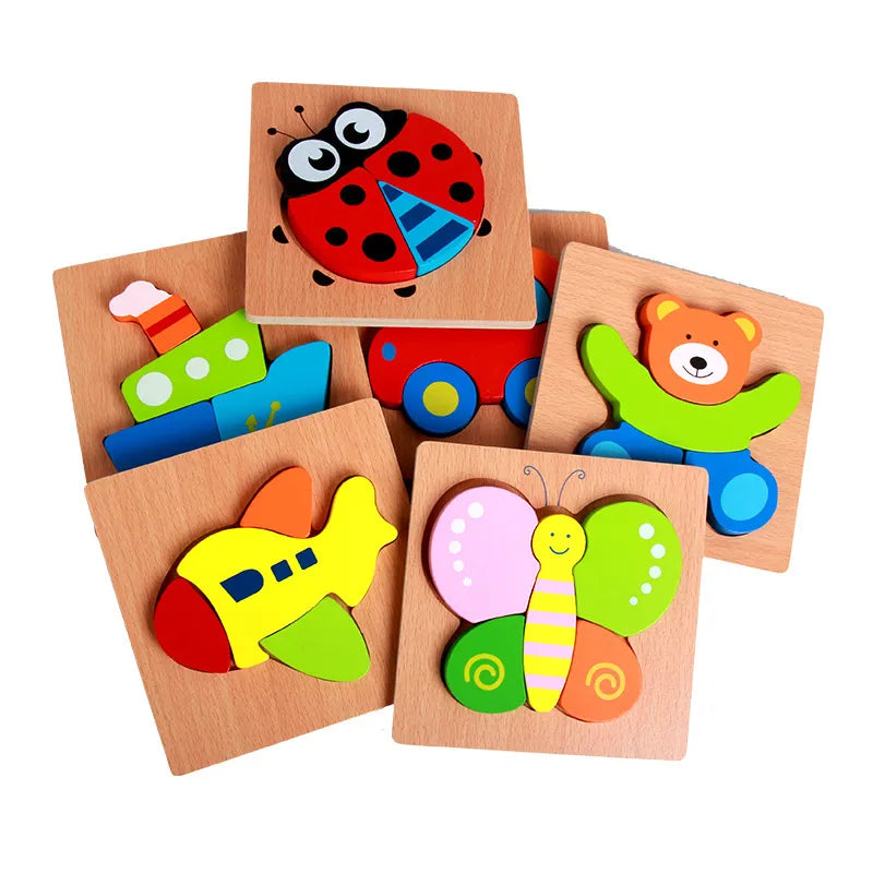 Wooden Educational Toys for Baby Motessori Early Learning Toys for Kids Birthday Christmas New Year Gift Toys for Children