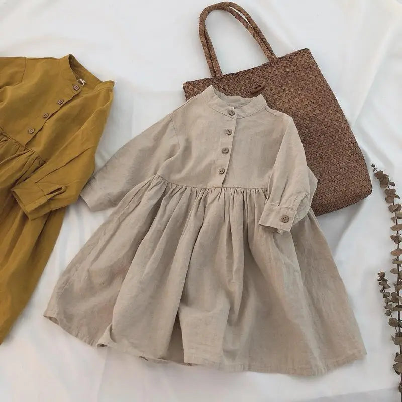 2023 new New Spring summer baby children kids girl casual cotton dresses     Children's clothes