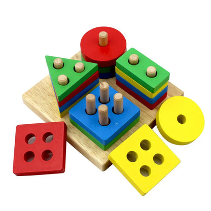 Kids Montessori Toy Worm Eat Fruit Wooden Puzzle Toy Fingers Flexible Training Twisting Worm Educational Toys for Children Gifts